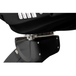 Kosmetikliege elektrisch NICO DELUX PLUS E4 BLACK - drehbar mit der Heitzung, schwarz, hellgrau