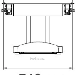 SPA Wellnessliege SATURN PLUS E4 - mit Heizung, hellgrau