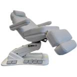 Kosmetikliege elektrisch RAMON DELUX PLUS E4 - drehbar mit der Heizung, hellgrau
