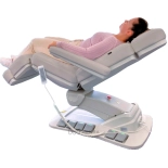 Kosmetikliege elektrisch RAMON DELUX PLUS E4 - drehbar mit der Heizung, hellgrau