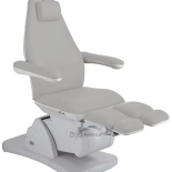 Fußpflegestuhl elektrisch BARON E5 - hellgrau