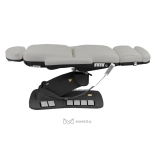 Kosmetikliege elektrisch NICO DELUX PLUS E4 BLACK - drehbar mit der Heitzung, schwarz, hellgrau