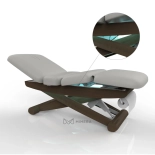 SPA Wellnessliege LUNA SPLIT E3 - schwarznuss/hellgrau