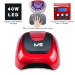 48W LED Nageltrockner Rot