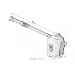 Digitaler Gesichtsdampfer WITTY für HARLOW, CORBY-Stand