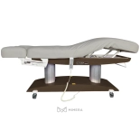 SPA Wellnessliege TARA PLUS E4 - mit Heizung und Audio/Vibrationssystem, schwarznuss/hellgrau