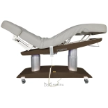 SPA Wellnessliege TARA PLUS E4 - mit Heizung und Audio/Vibrationssystem, schwarznuss/hellgrau