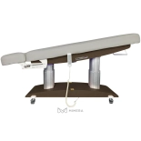 SPA Wellnessliege TARA PLUS E4 - mit Heizung und Audio/Vibrationssystem, schwarznuss/hellgrau