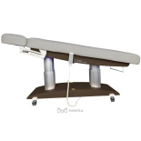 SPA Wellnessliege TARA PLUS E4 - mit Heizung und Audio/Vibrationssystem, schwarznuss/hellgrau