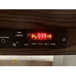 SPA Wellnessliege TARA PLUS E4 - mit Heizung und Audio/Vibrationssystem, schwarznuss/hellgrau