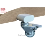 SPA Wellnessliege TARA PLUS E4 - mit Heizung und Audio/Vibrationssystem, aschegrau/hellgrau