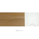 SPA Wellnessliege TARA PLUS E4 - mit Heizung und Audio/Vibrationssystem,  teak/weiß