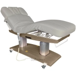 SPA Wellnessliege TARA PLUS E4 - mit Heizung und Audio/Vibrationssystem, aschegrau/hellgrau