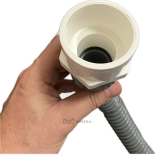 Friseur-Waschsessel SIENNA E1- matt schwarz