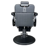 Barberstuhl COOL BLACK - matt schwarz