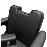 Barberstuhl COOL BLACK - matt schwarz