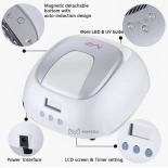 48W LED Nageltrockner Weiß