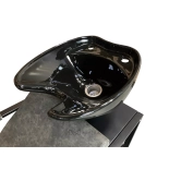 Friseur-Waschbecken CHIC BLACK - marmorgrau