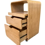 Instrumentenwagen FLOW - teak