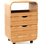 Instrumentenwagen FLOW - teak