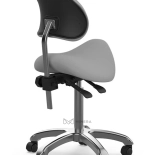 Arbeitsstuhl WISE – hellgrau