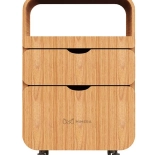 Instrumentenwagen FLOW - teak