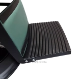 Barberstuhl EMERALD X BLACK - samt grün