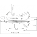 Kosmetikliege elektrisch ROCO E3 - weiß