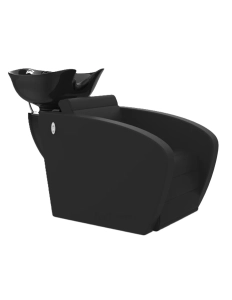 Friseur-Waschsessel SIENNA E1- matt schwarz