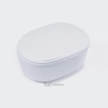 Ersatz-Gesichtsausschnitt-Abdeckung für Kosmetikliegen – weiß