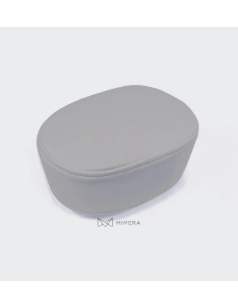 Ersatz-Gesichtsausschnitt-Abdeckung für Kosmetikliegen – hellgrau