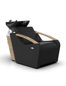 Friseur-Waschbecken BARI E1 - matt schwarz - Ausstellungsstück