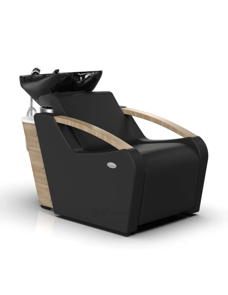 Friseur-Waschbecken BARI E1 - matt schwarz - Ausstellungsstück