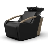 Friseur-Waschbecken BARI E1 - matt schwarz - Ausstellungsstück