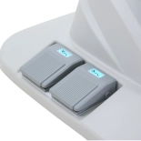 Elektrische Untersuchungsliege RAMON GYNO DELUX E4 – drehbar, weiß, PVC in medizinischer Qualität