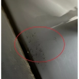 Barberstuhl MASTER BLACK - matt schwarz - Zweite Wahl!