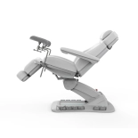 Elektrische Untersuchungsliege RAMON GYNO DELUX E4 – drehbar, weiß, PVC in medizinischer Qualität