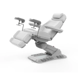 Elektrische Untersuchungsliege RAMON GYNO DELUX E4 – drehbar, weiß, PVC in medizinischer Qualität