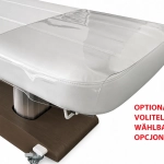 Elektryczna leżanka SPA Silverfox TARA PLUS E4 – z funkcją podgrzewania, system audio-wibracyjny, czarny orzech/jasnoszary
