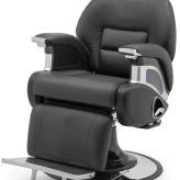 Barberstuhl EMPEROR - matt schwarz