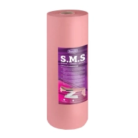 Einweg-Laken aus Vliesstoff Beautyfor 80cm × 150m, rosa