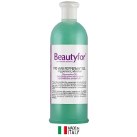 Beautyfor Vorbereitungsgel vor der Enthaarung Peppermint 500 ml