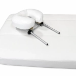 Elektrické SPA lehátko Silverfox LUNA PLUS E3 – s funkcí vyhřívání, teak/bílá